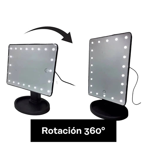 Espejo con luces Led HD para Tocador